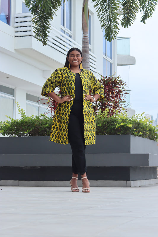 Kimono Ankara Print - 209