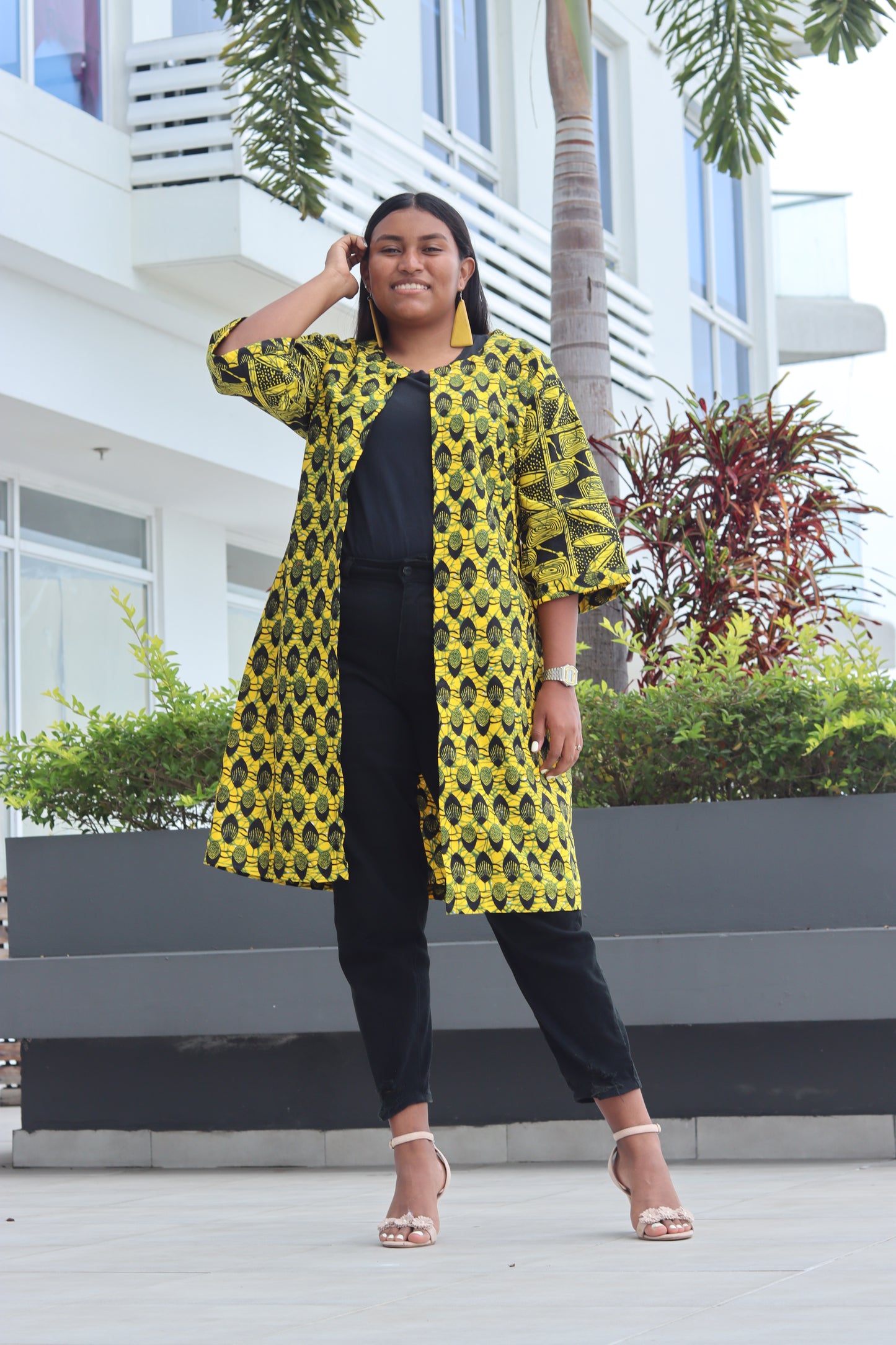 Kimono Ankara Print - 209
